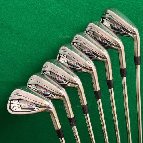 Callaway XR Pro 4-PW Iron Set True Temper XP 95 S300 Steel Stiff