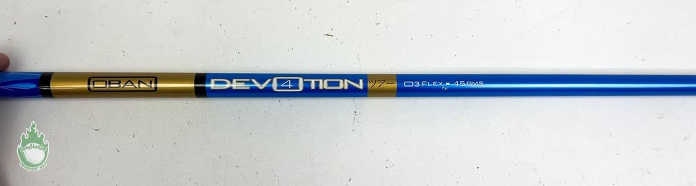 Used Oban Devotion 4 45g Regular Flex Graphite Fairway Wood Shaft No Tip 41.75"
