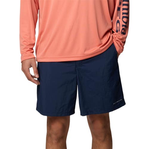 Columbia PFG Backcast IV Water Shorts Men's XL Navy 6" Inseam Fishingwear DAB259