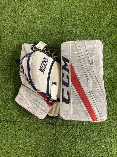 CCM Extreme Flex III Goalie Glove & Blocker | Senior Regular