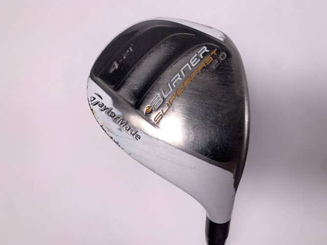 TaylorMade Burner Superfast 2.0 4 Hybrid 21* REAX 60g Regular Graphite Mens RH