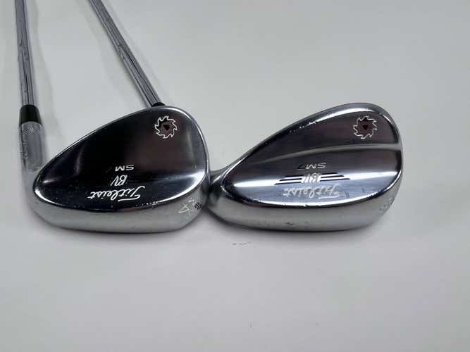 Titleist Vokey SM7 Tour Chrome Wedge Set 54* 8 | 58* 8 Wedge RH