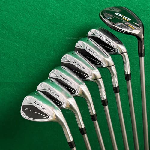 TaylorMade Qi HL 5H, 6-AW Combo Iron Set Speeder NX 50-A Graphite Senior w/HC