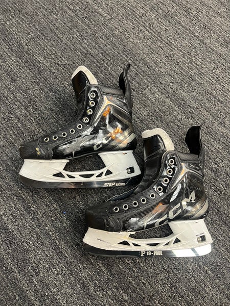 Black/Gray 2024 CCM Tacks XF Pro Hockey Skates Regular Width size 6 (Used)