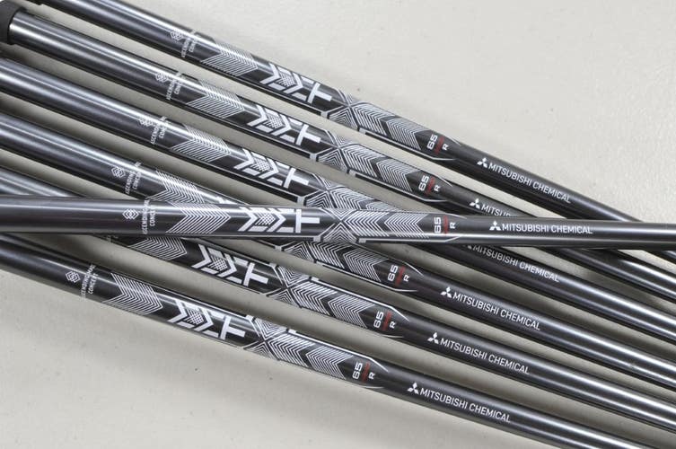Mitsubishi MMT 65g Regular Flex 7pc Iron Shaft Set .355 Graphite # 216190