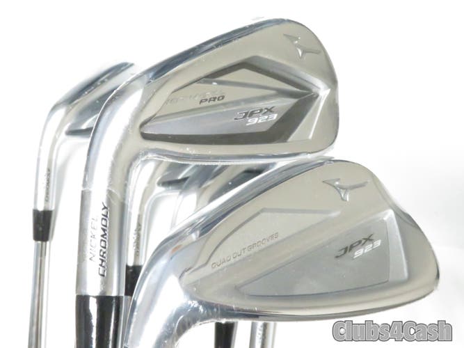 Mizuno JPX 923 Hot Metal Pro Irons Dynamic Gold 105 S300 Stiff 4-P+G LEFT LH NEW