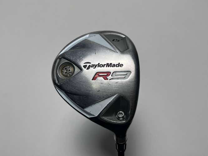 TaylorMade R9 3 Fairway Wood 15* Fujikura Motore 70g Regular Graphite Mens RH
