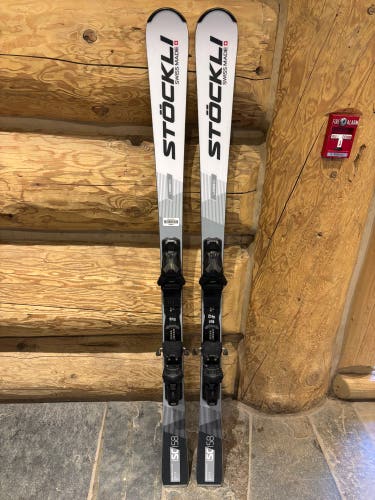 2026 Stockli Laser SC With Integrated Salomon MC 11 Bindings 158cm