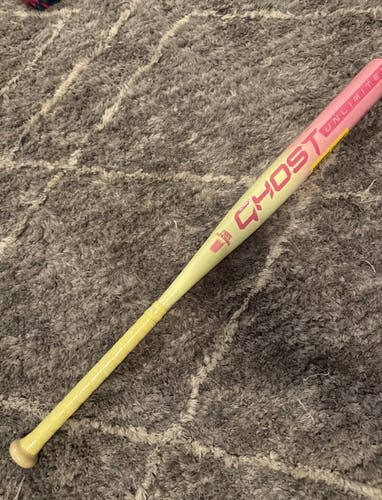 Pink Lemonade Easton Ghost Unlimited Bat (-11) 21 oz 32" (New)