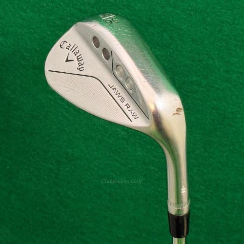 Callaway Jaws Raw Chrome 56-10S 56 Sand Wedge DG 115 Spinner TI Wedge Flex