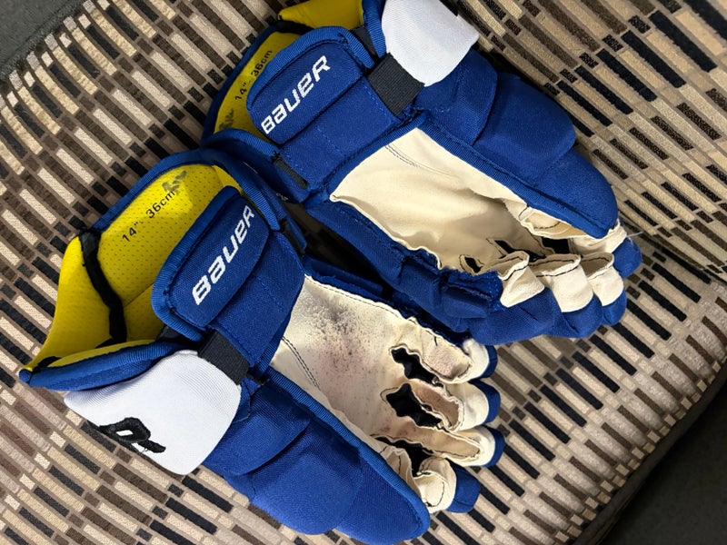 Pat Maroon Tampa Bay - Bauer Supreme 1S Gloves 14" (Used)