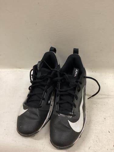 Used Nike ALPHA BB CLEATS BB/SB Cleats Black Junior 06 11725-S000500894