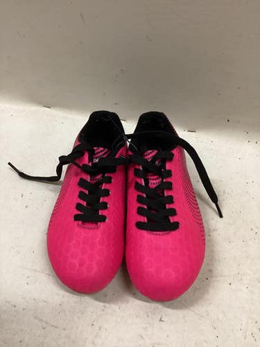Used Vizari Soccer Cleats Black And Pink Youth 12.0 11725-S000500896