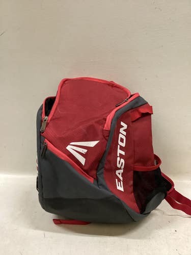 Used Easton BACK PACK - RED BB/SB Player Backpack Red 11725-S000500922