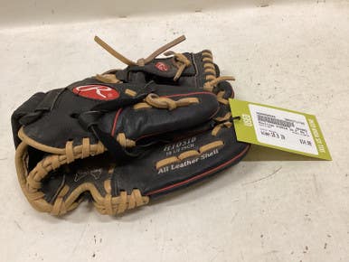 Used Rawlings H105IB BB/SB Glove RH Throw Black 10 1/2" 11725-S000500949