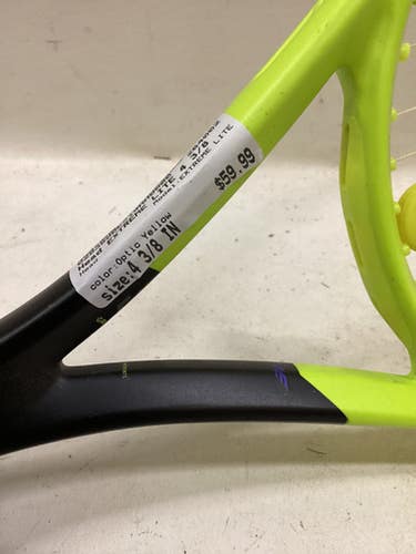 Used Head EXTREME LITE Adult Tennis Racquet Optic Yellow 4 3/8" 11725-S000501006
