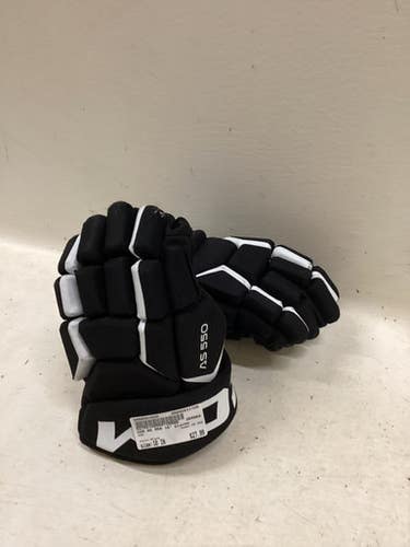 Used CCM AS 550 Junior Gloves Black 10" 11725-S000501020