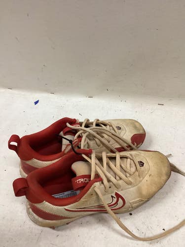 Used Nike TROUT BB CLEATS BB/SB Cleats Red And White Junior 03 11725-S000500850