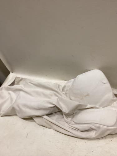 Used Under Armour Youth FB Integrated Pants White LG 11725-S000500877