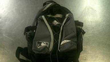 Used Franklin MLB BB/SB Player Backpack Black 11868-S000068980