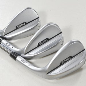 Ping S159 Chrome 50*, 56*, 60* Wedge Set RH KBS Tour Regular Flex Steel # 214144