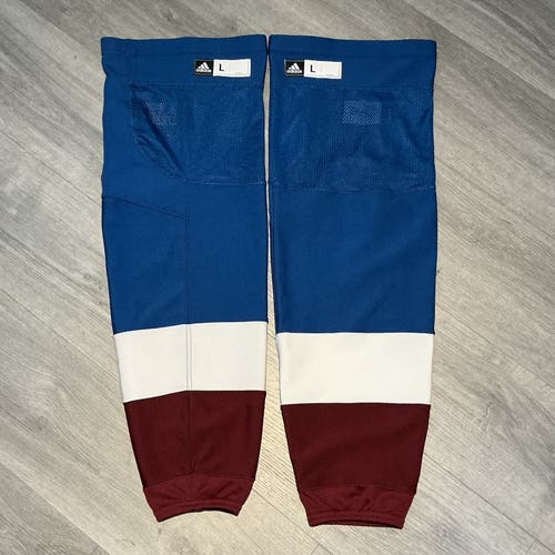 New Adidas Colorado Avalanche 2020 Stadium Series Socks