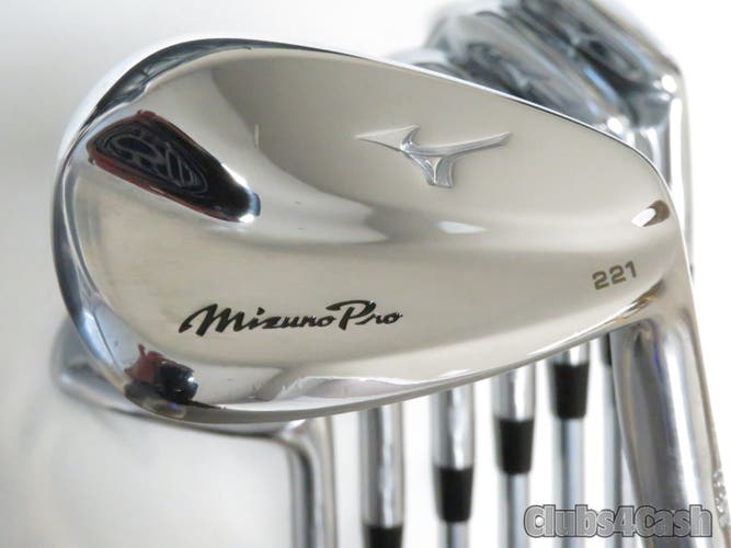 Mizuno PRO 221 Irons Forged Project X LS 6.0/120g Stiff Flex 3-P .. NICE