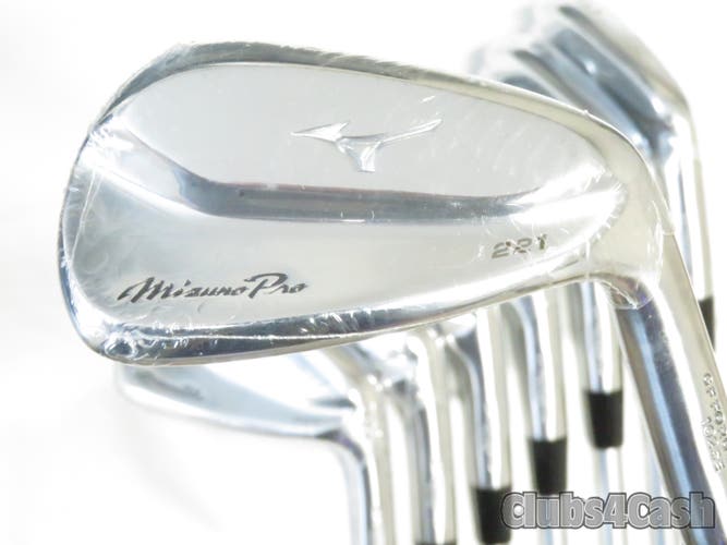 Mizuno Pro 221 Irons Project X LS 6.0/120g Stiff Flex 3-P  ...Open Box NEW