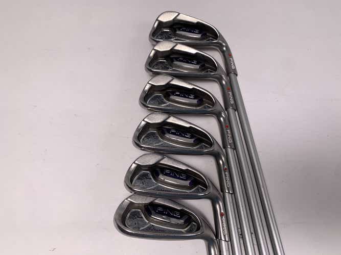 Ping Serene Iron Set 5-PW+SW Red Dot 1* Flat ULT 210 Ladies Graphite RH- no 6i