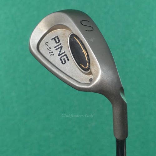 Ping i3 O-Size Black Dot SW Sand Wedge Factory Cushin JZ Steel Stiff *READ*