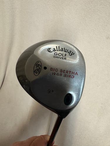 Men's Callaway Big Bertha Warbird Right Handed Driver Regular Flex 9 Loft Graphite Shaft (Used)