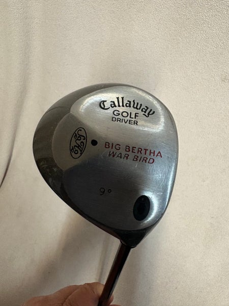Men's Callaway Big Bertha Warbird Right Handed Driver Regular Flex 9 Loft Graphite Shaft (Used)