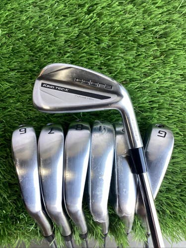 Cobra King Tec-X Forged Iron Set 5-PW, GW With KBS Tour Lite Regular Steel Shaft