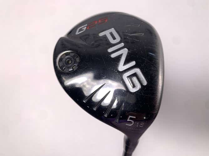 Ping G25 5 Fairway Wood 18* TFC189 Regular Graphite Mens RH