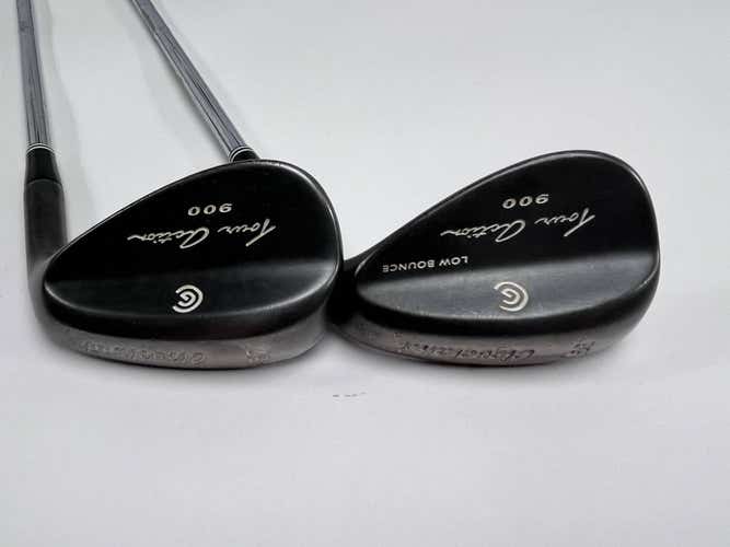 Cleveland 900 Form Forged Gunmetal Wedge Set 52* 56* True Temper Dynamic Gold RH