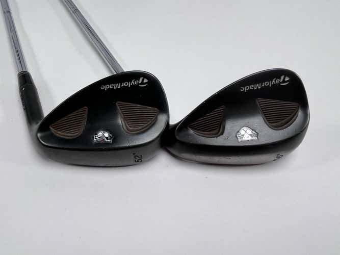 TaylorMade Rac TP MB Smoke Wedge Set 52* 8 | 56* 12 True Temper Dynamic Gold RH