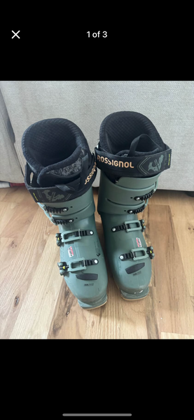 Mondo 28 & 28.5 Men's Rossignol AllTrack Pro 130 Ski Boots Stiff Flex (Used)