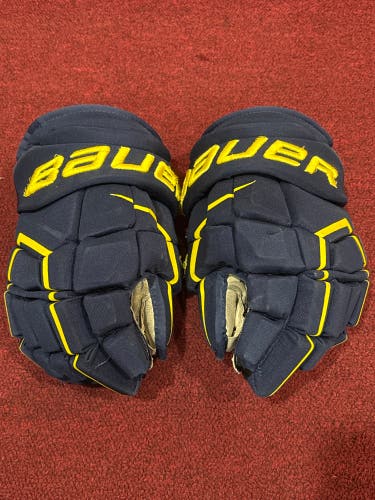 Bauer Supreme Ultrasonic Gloves 13" Pro Stock Item#MC13W