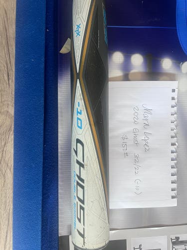 2020 Easton Ghost Composite Bat (-10) 23 oz 33" (Used)