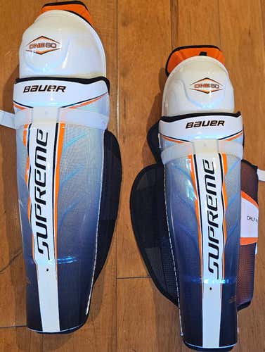Senior Bauer Supreme One60 17" Shin Pads (Used)