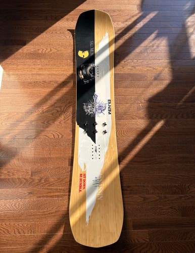 Men's Assassin Snowboard All Mountain Without Bindings Medium Flex Directional Twin 156 cm (Used)