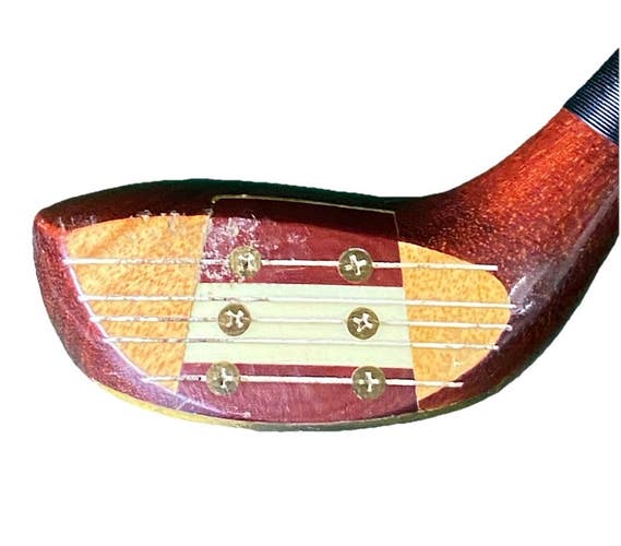 Golden Ram Oil Hardened Persimmon 800 Custom 5 Wood 21 R400u 41 Stock Grip RH HC