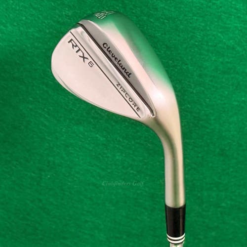 Cleveland RTX 6 Zipcore Mid Chrome 56-10 56 Sand Wedge DG Spinner TI Wedge Flex