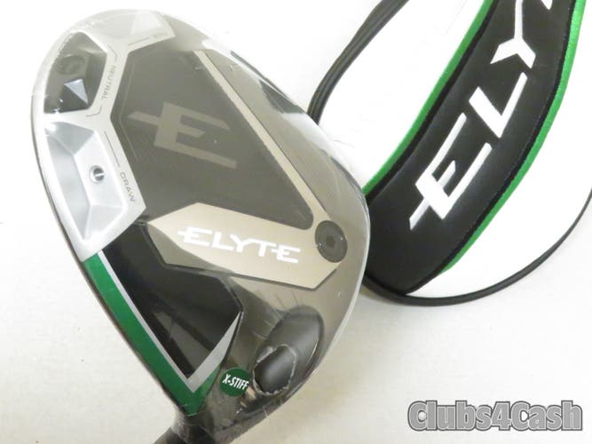 Callaway ELYTE Driver 9 Project X Denali Charcoal 60g 6.5 X-Flex +Cover .. NEW