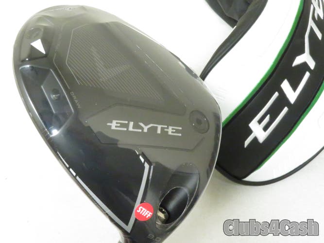 Callaway Elyte Night Edition Driver 10.5 Denali Charcoal 60g 6.0 Stiff +HC  NEW