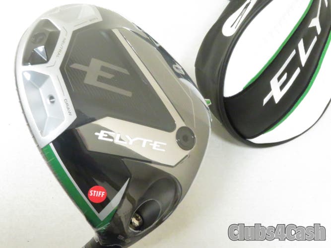 Callaway ELYTE Driver 9 Project X Denali Charcoal 60g 6.0 Stiff  +Cover .. NEW
