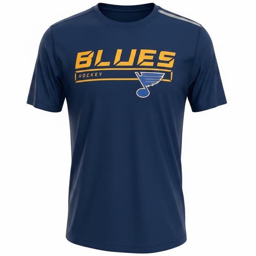 Fanatics Authentic Pro St Louis Blues Navy Blue T-Shirt (New) 49274