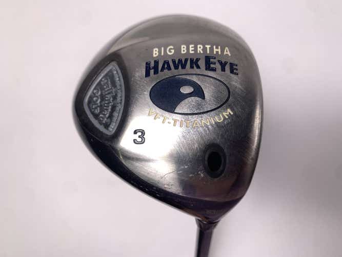 Callaway Hawkeye VFT 3 Fairway Wood 15* Big Bertha Gems 50 50g Ladies RH