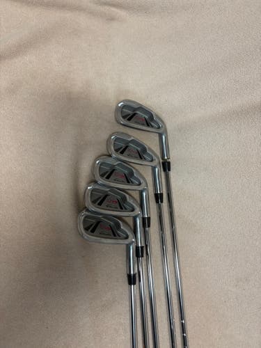 Men's TiTech XG Right Handed Iron Set Regular Flex Steel Shaft (Used)
