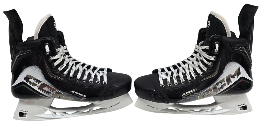 CCM Jetspeed FT8 Pro Custom Pro Stock Hockey Skates 10.5 Regular New MIC (14986)